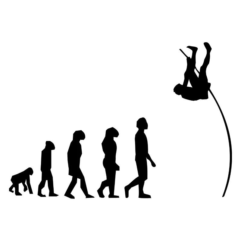 Pole vault evolution