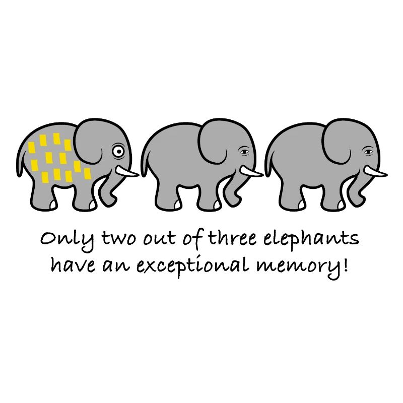 Elephant memory saying funny