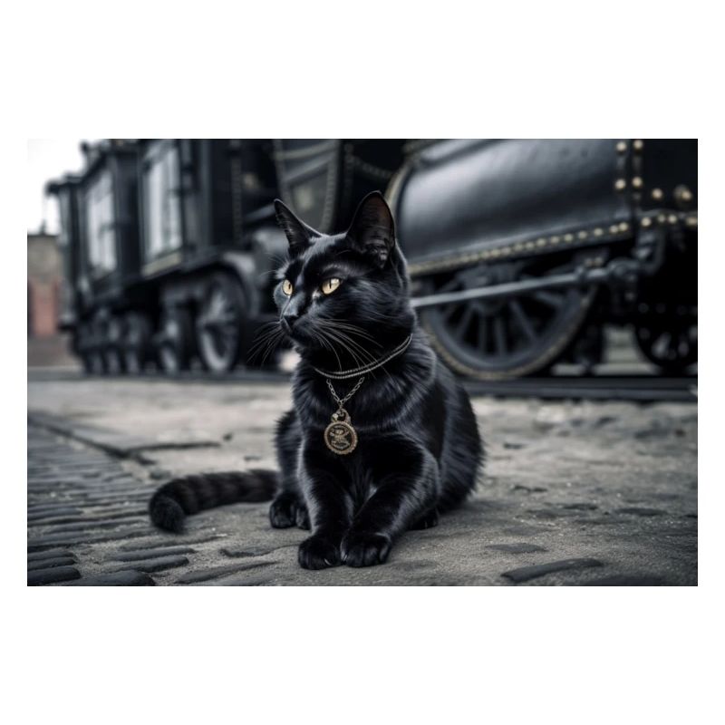 Noir chat 6