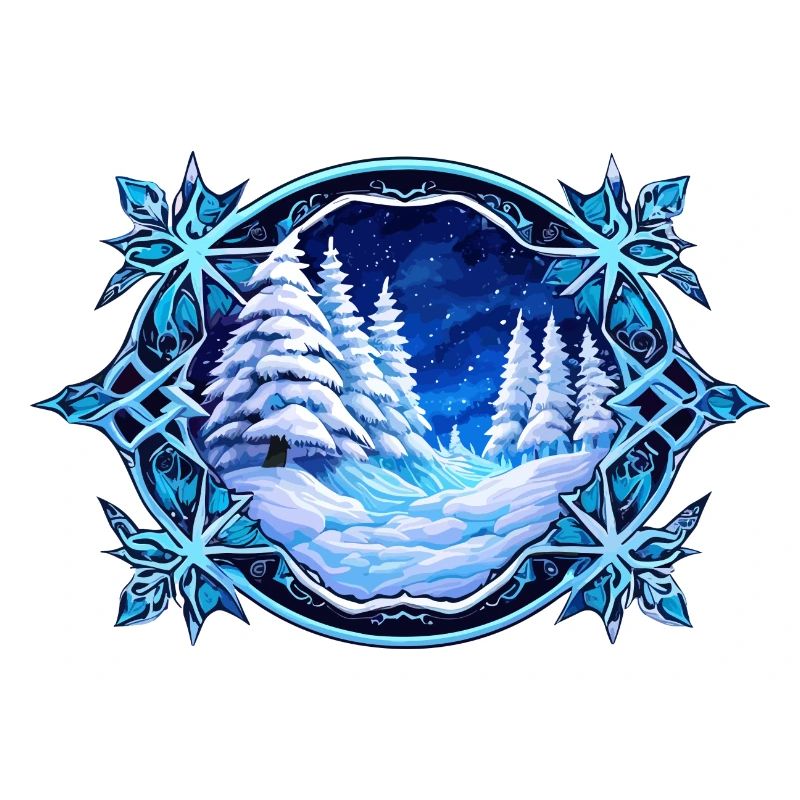 Winter trees