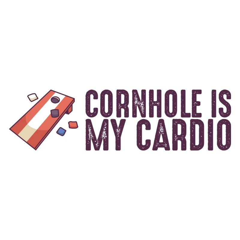 Cornhole est mon cardio cornhole sacs Cornhole