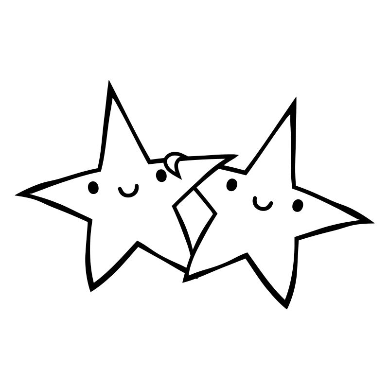 2 Sternchen Paar