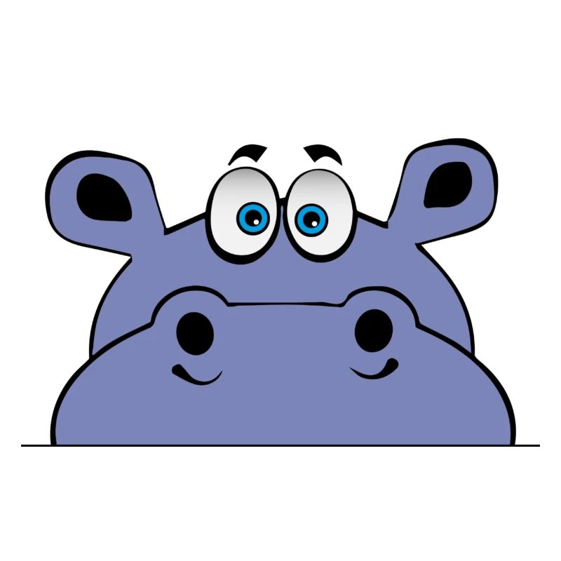 nilpferd hippo junge sohn geschenk tier
