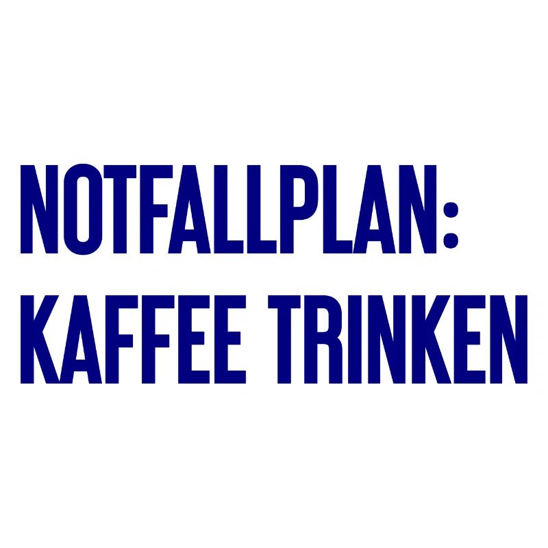 Coffee Contingency Plan
