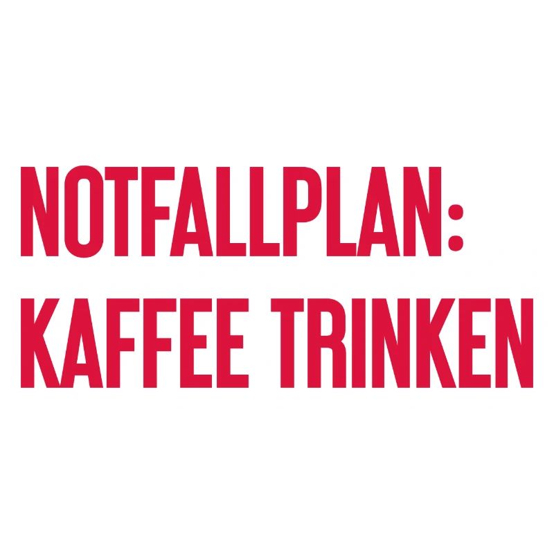 Kaffee-Notfallplan