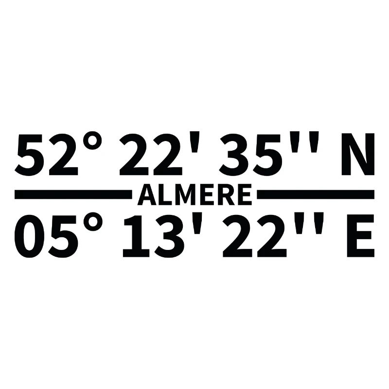 Coordonnées d’Almere
