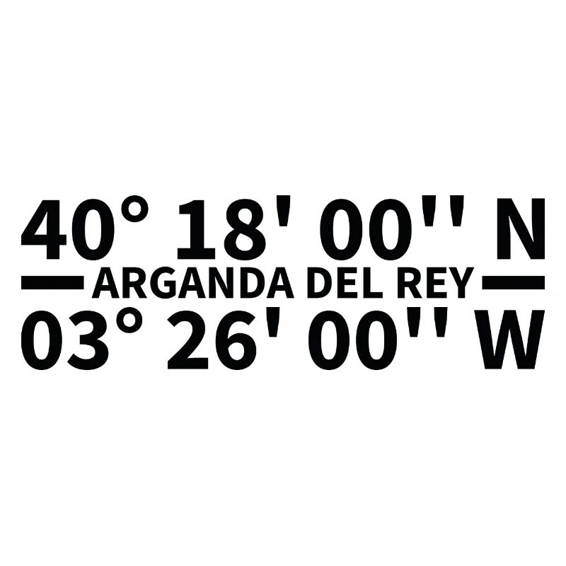 Arganda del Rey coordinates