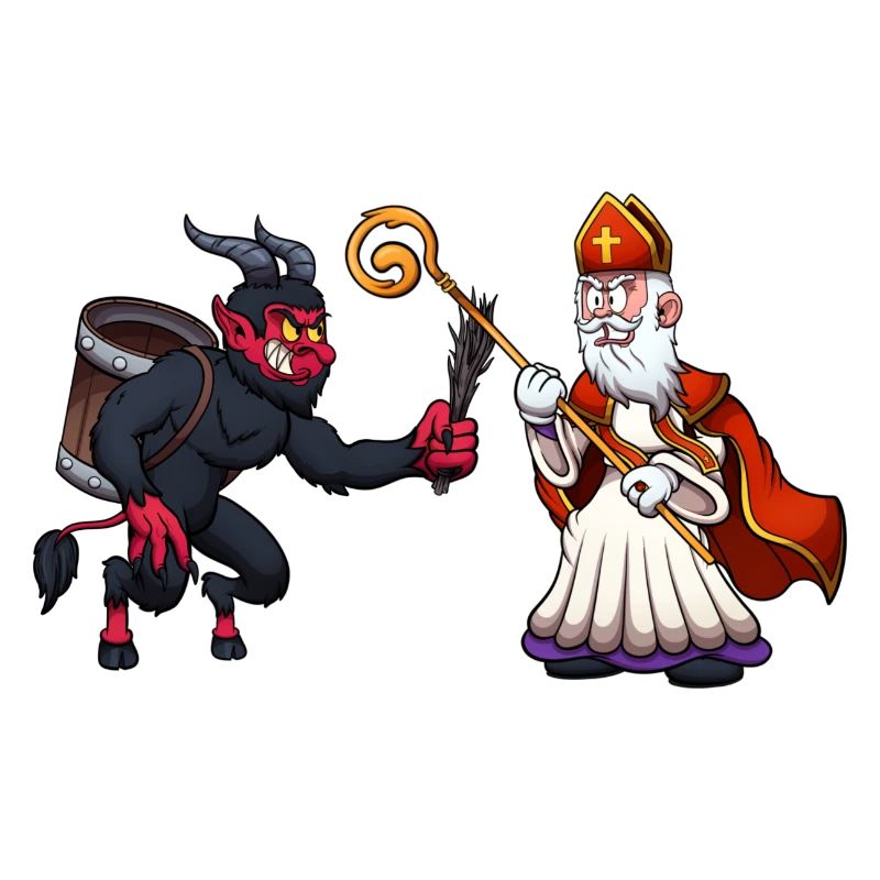 Saint Nicholas VS Krampus