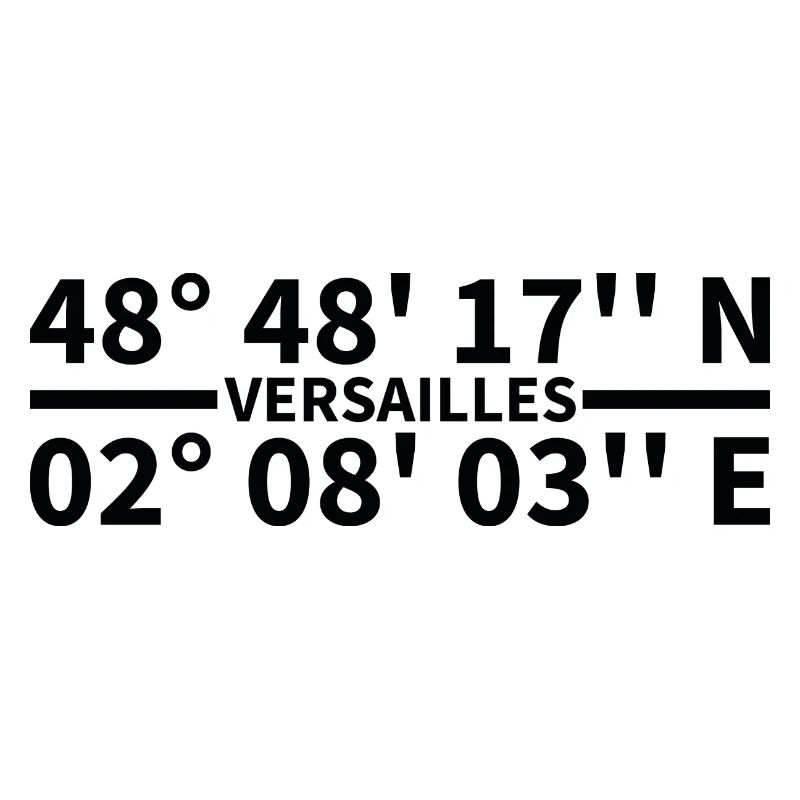 Coordonnées de Versailles