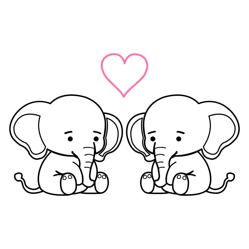 Amour de l’éléphant