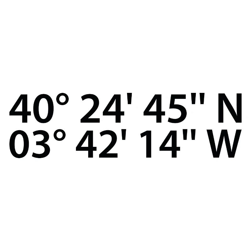 Madrid Coordinates