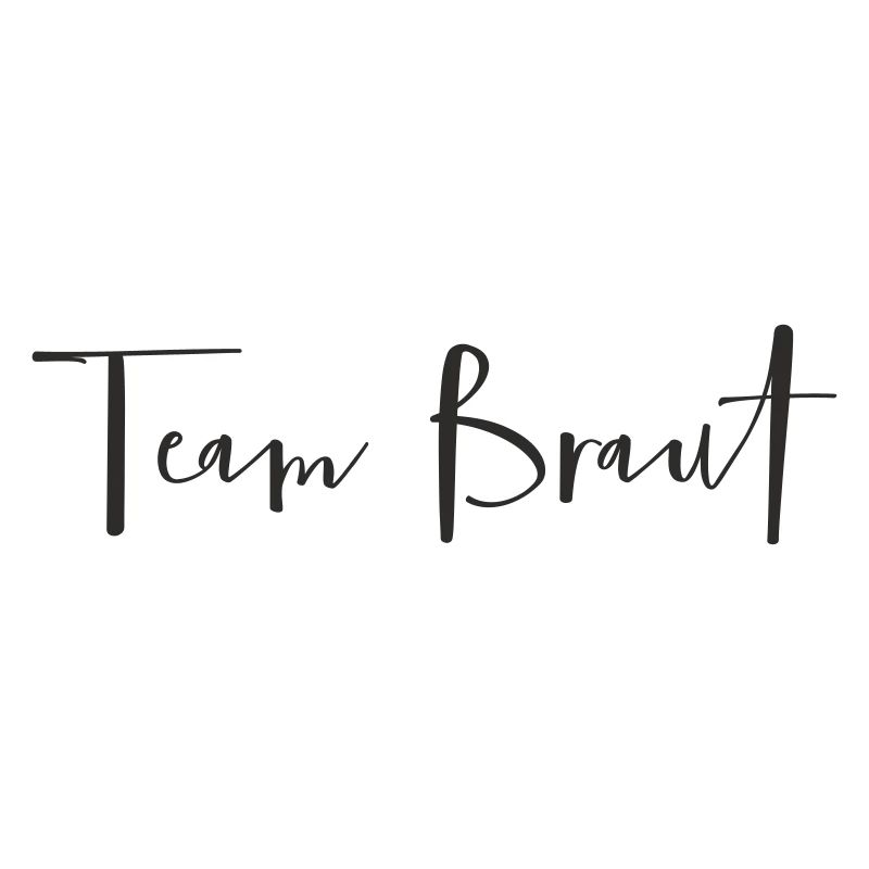 Team Bride – Funny Bachelor Party Text Design