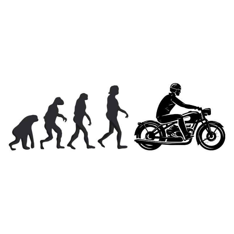 Biker - Human evolution