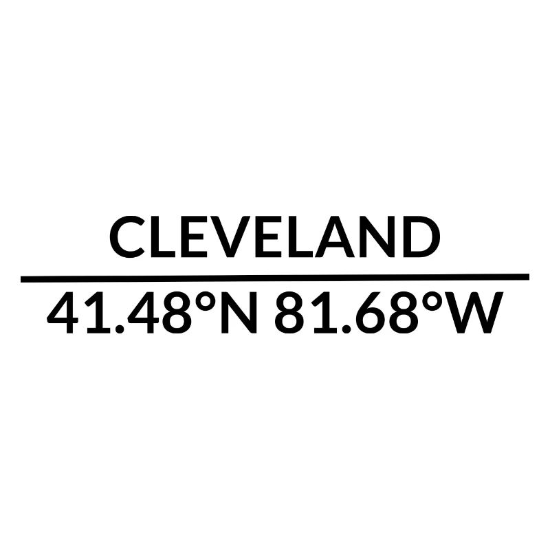 Cleveland, Ohio, USA Coordinates