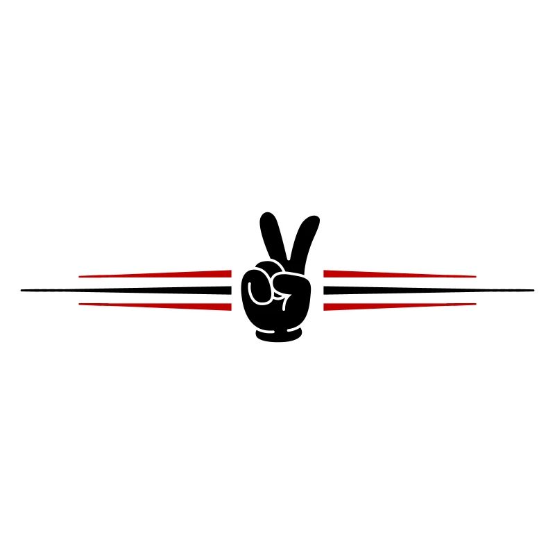 Peace Hand Comic Linie