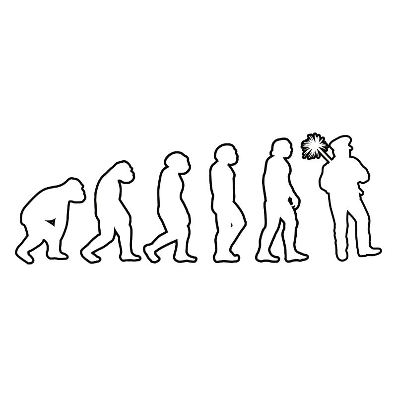 Schornsteinfeger Essenkehrer Evolution Kaminkehrer
