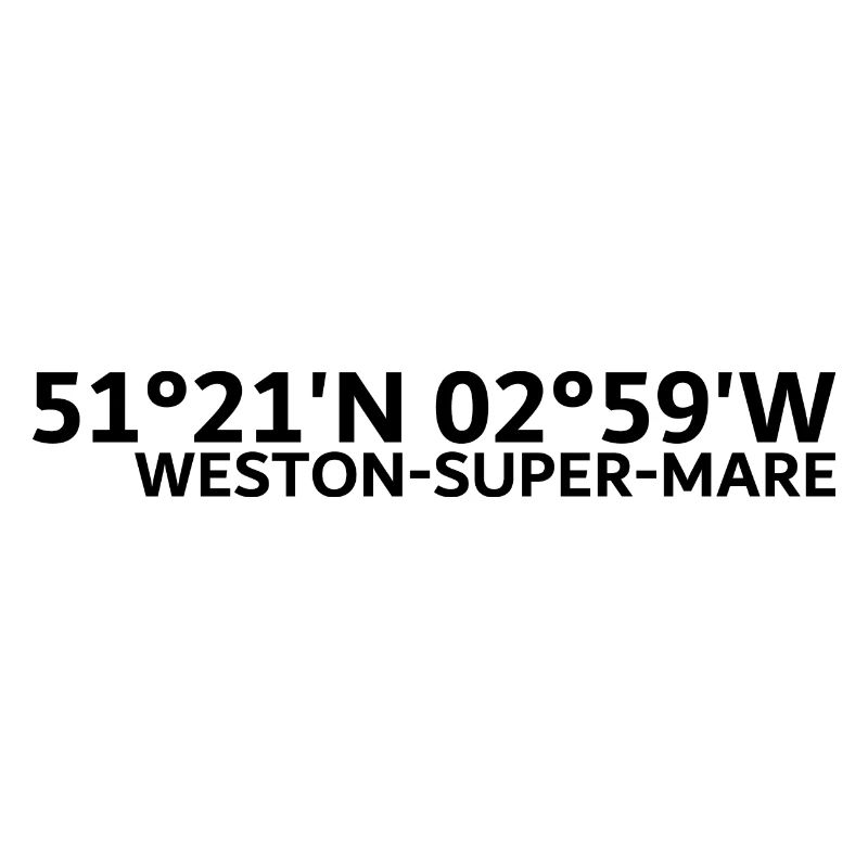 Weston-super-Mare coordinates