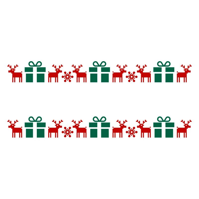 Norwegian Pattern, Christmas, Text Template, Moose