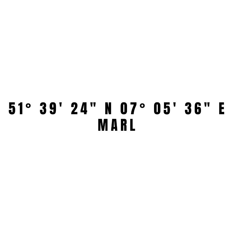 Marl North Rhine-Westphalia Coordinates