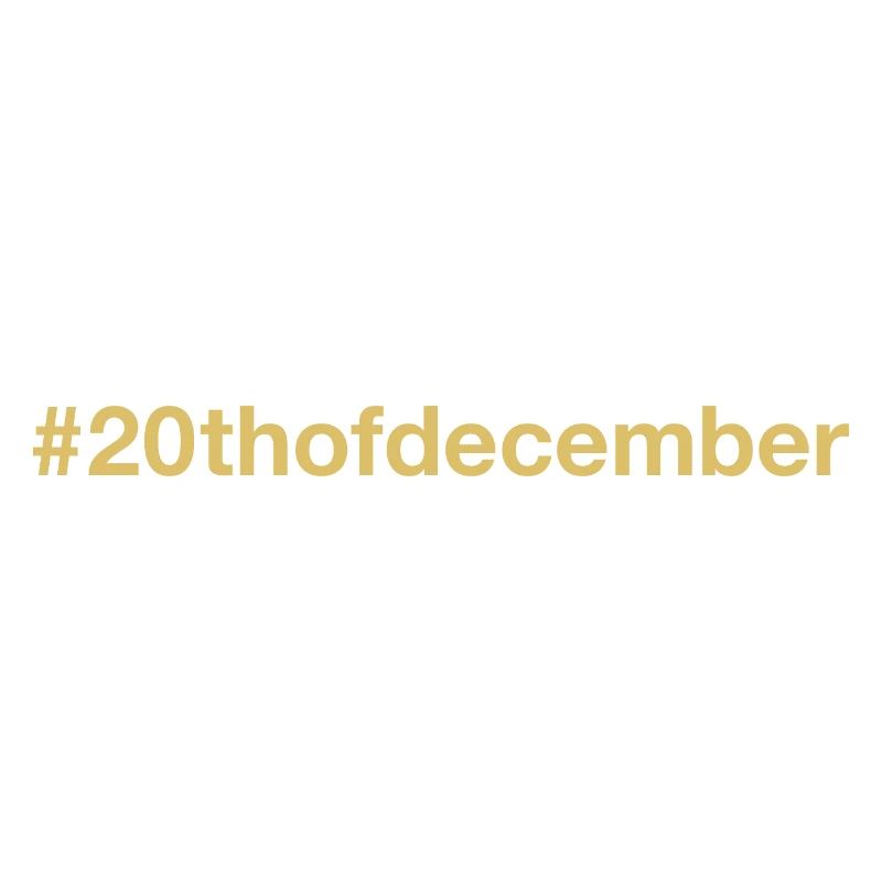 né le 20 décembre Anniversaire anniversaire