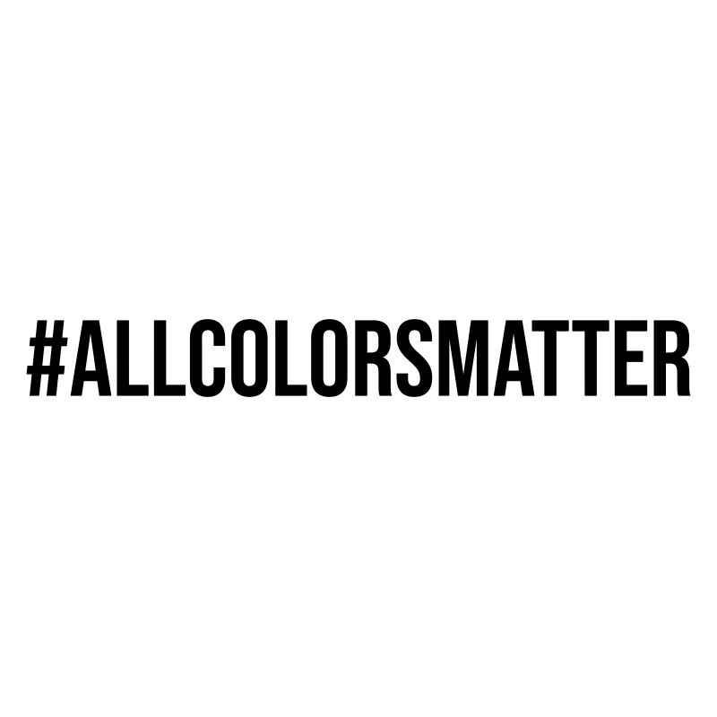 Black Lives Matter Toutes les couleurs comptent