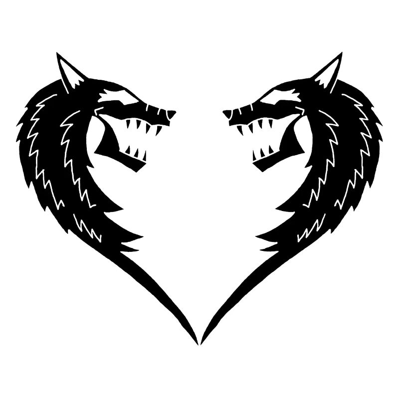 Black Wolf Heart