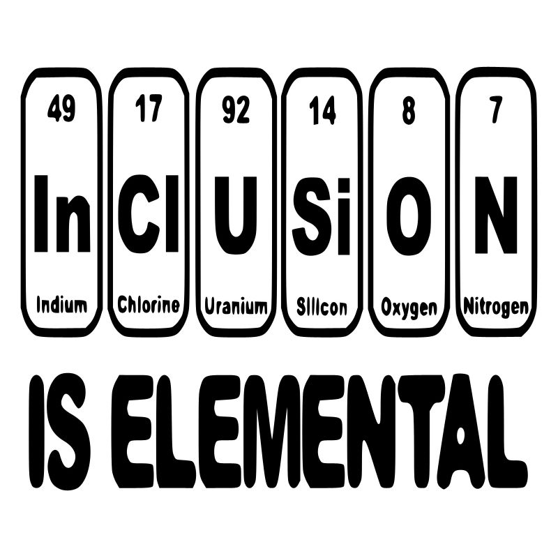 Inclusion is elementary, crucial, essential #