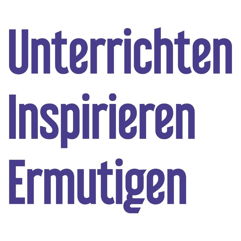 Teaching Inspiring Encouraging