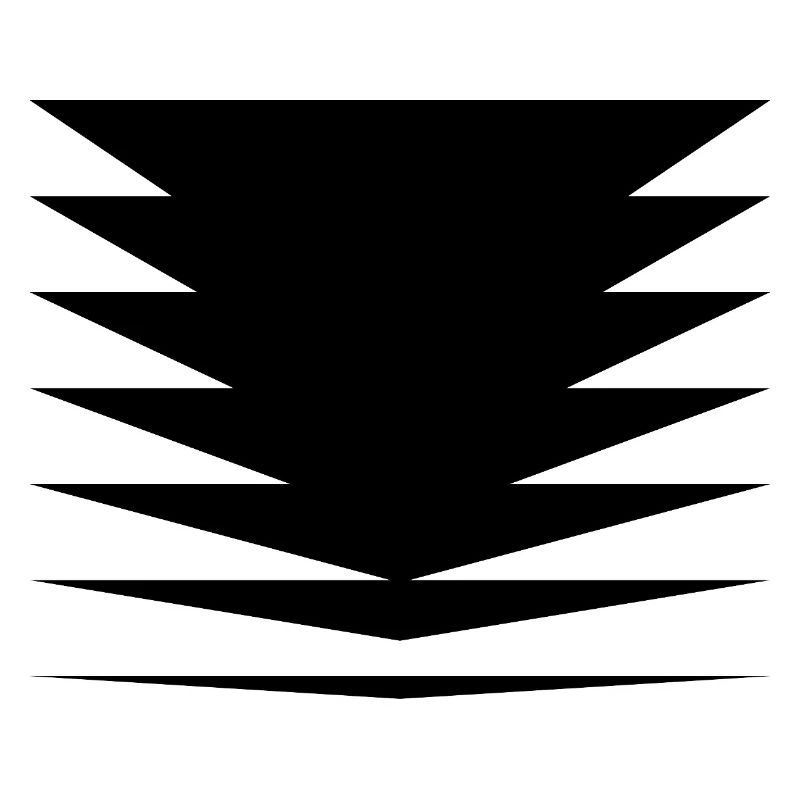 Black triangles design