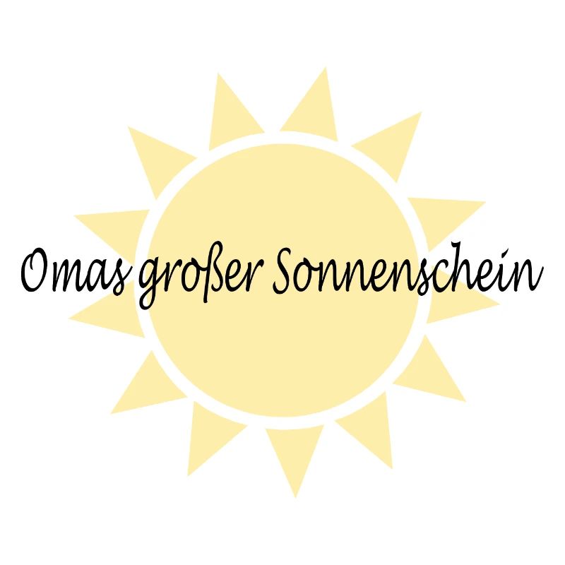 Omas großer Sonnenschein