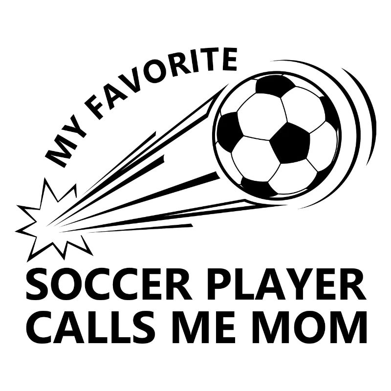 Fußball Mama schwarz