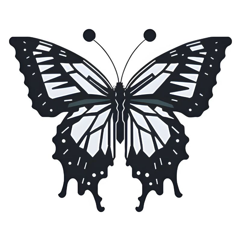 Simpe Design Papillon
