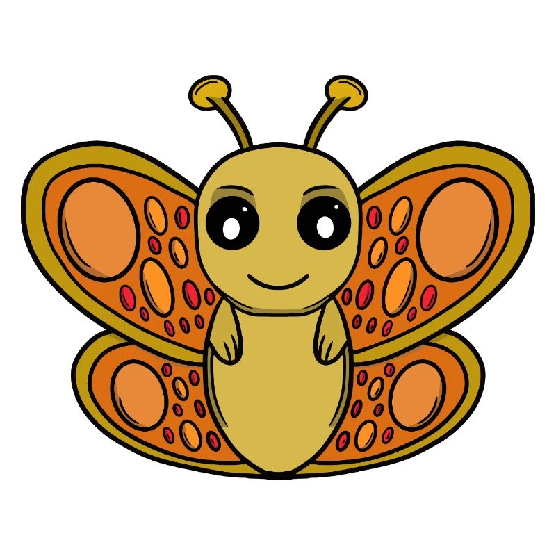 Sonnenchibi-Schmetterling