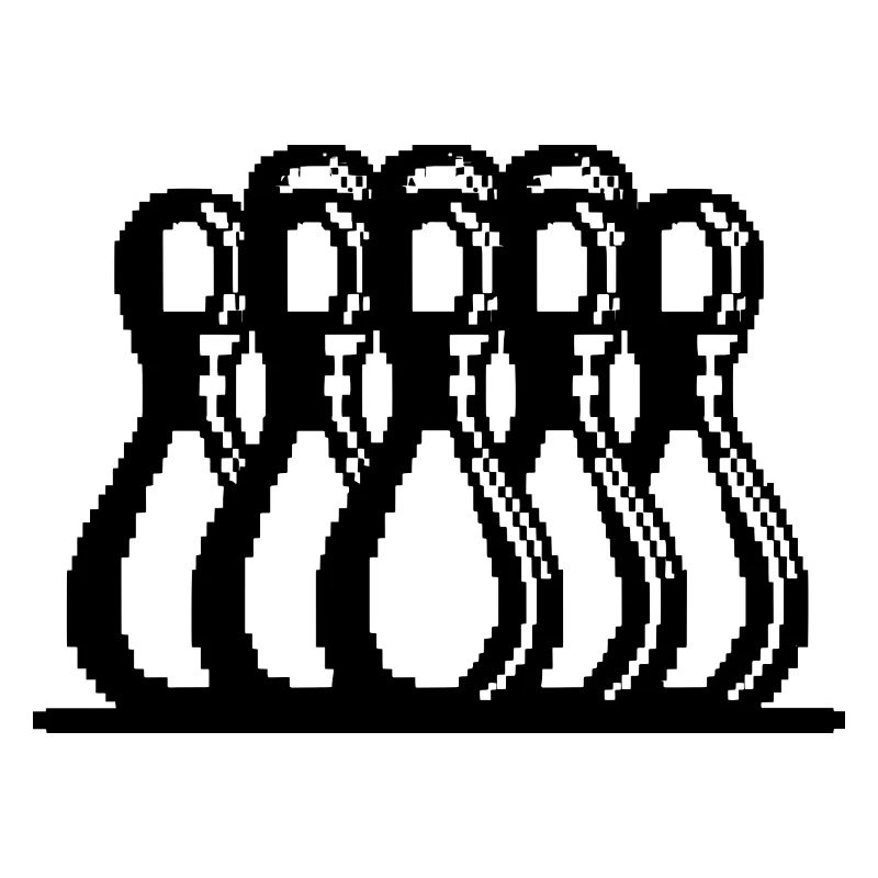 Bowling Pixel Kunst
