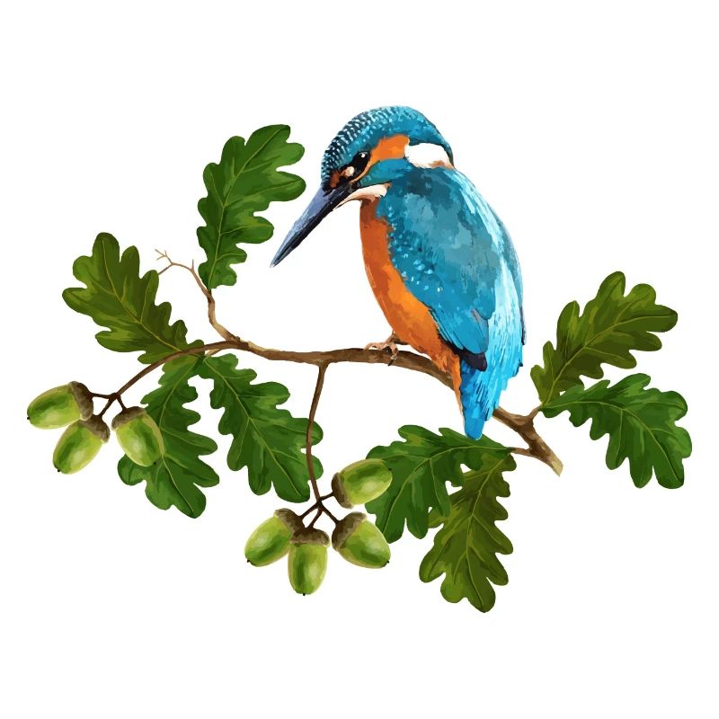 Bunter Vogel