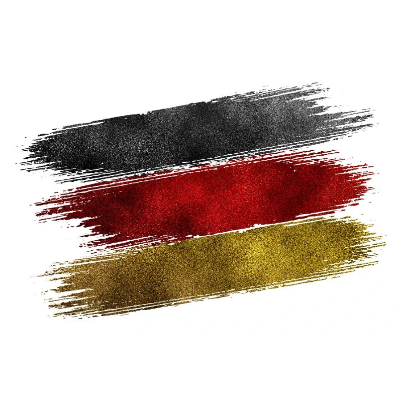 GERMANY FLAG GLITTER