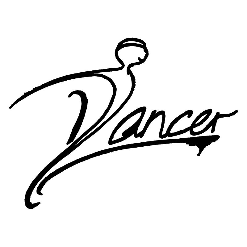 DANCER in black