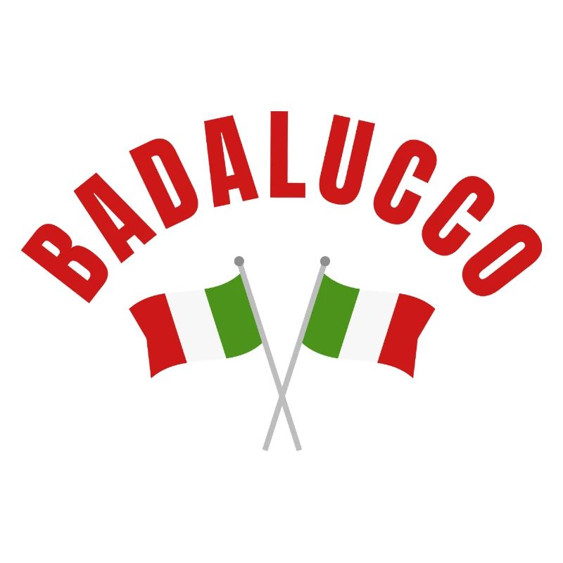 Badalucco Italian Flags Crest