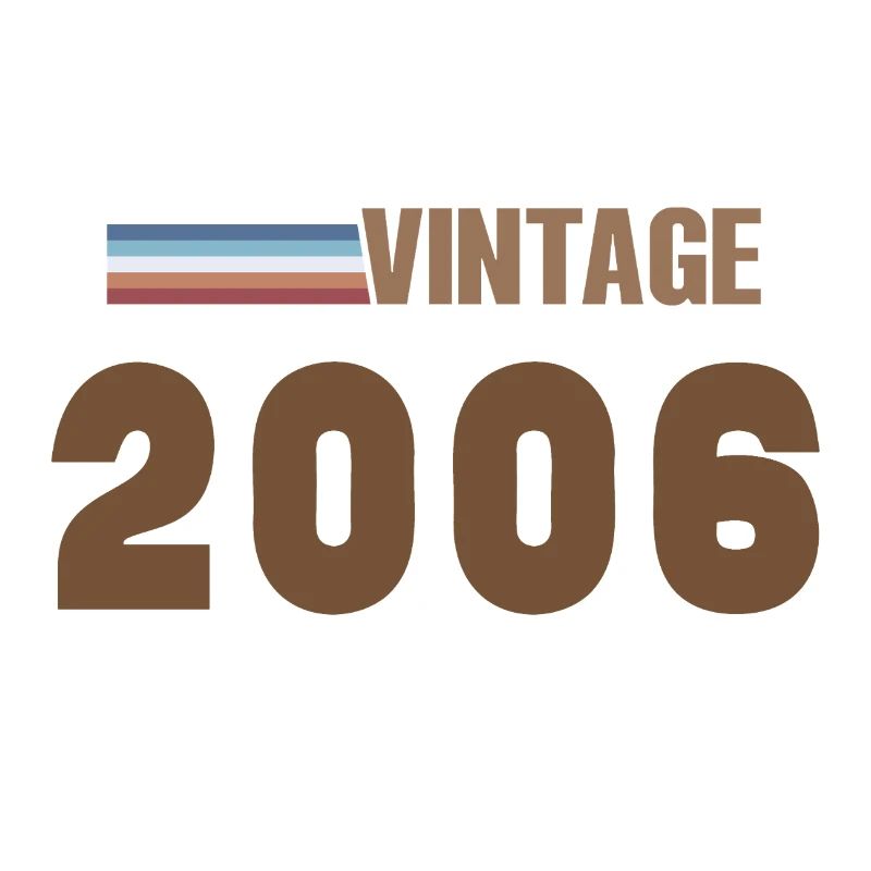 T-Shirt 20 Ans 2006 Script Manuscrit