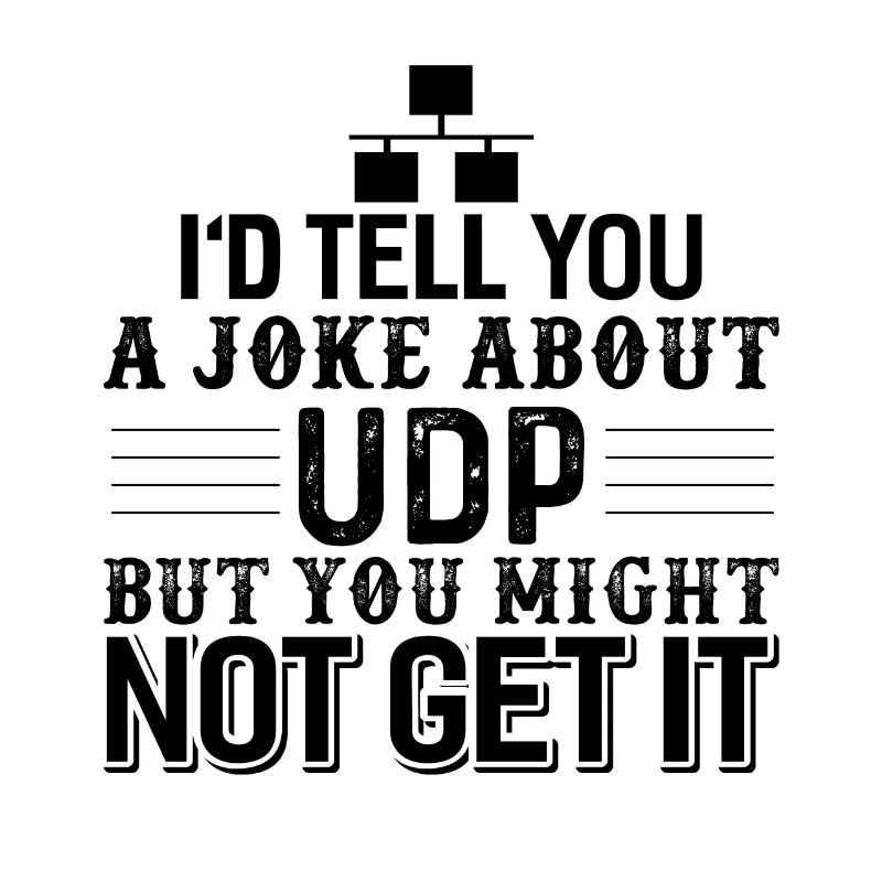 Computer Science Programmer UDP Joke