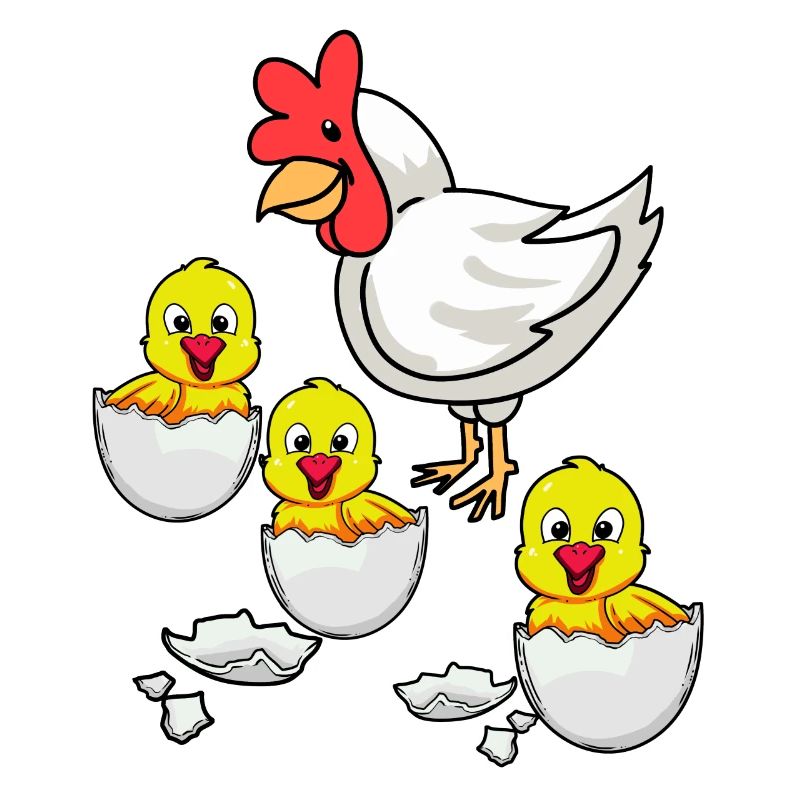 Eggshell Chick Chicken Chickens Easter Chicken Egg