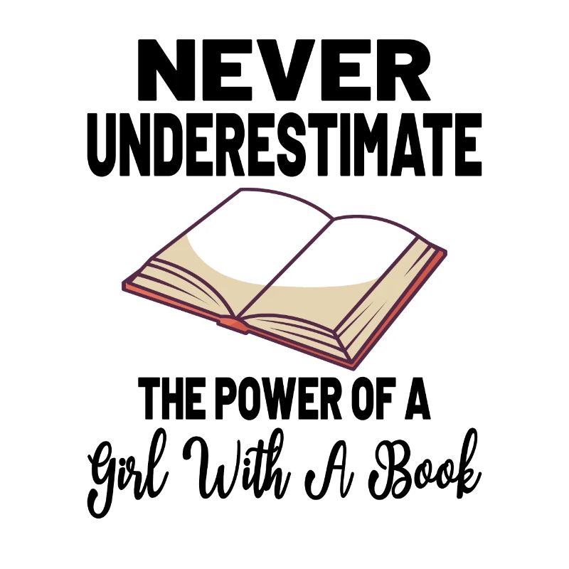 Book Reader Reading Literature Bookworm Gift Idea