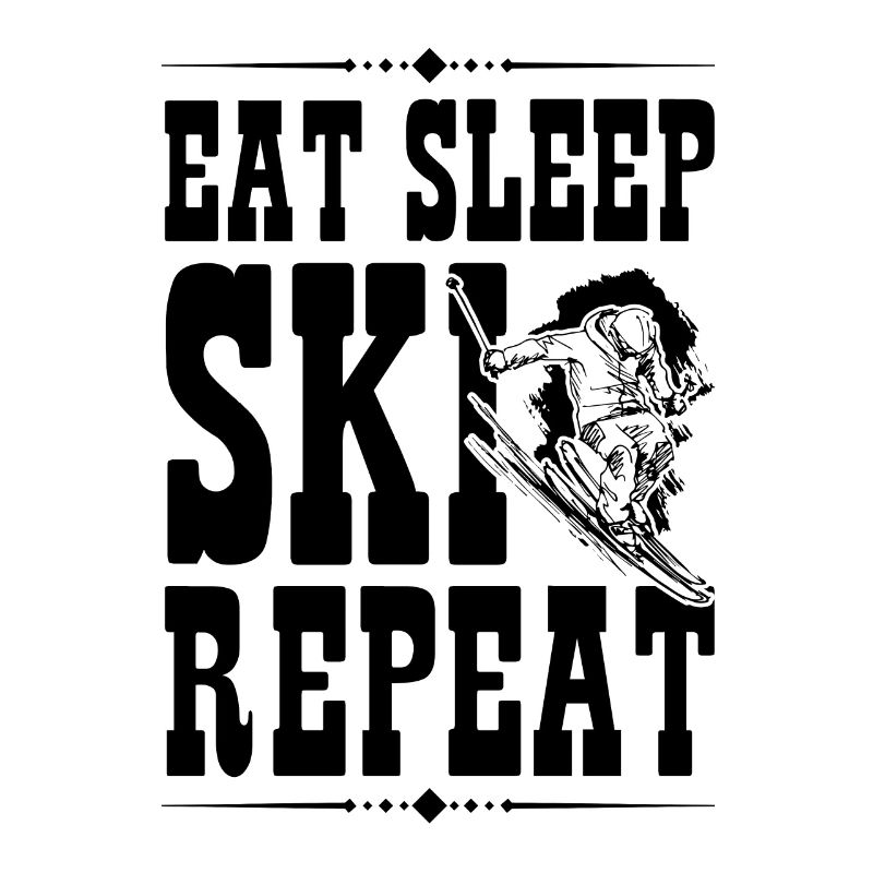 Manger Sleep Ski Répéter