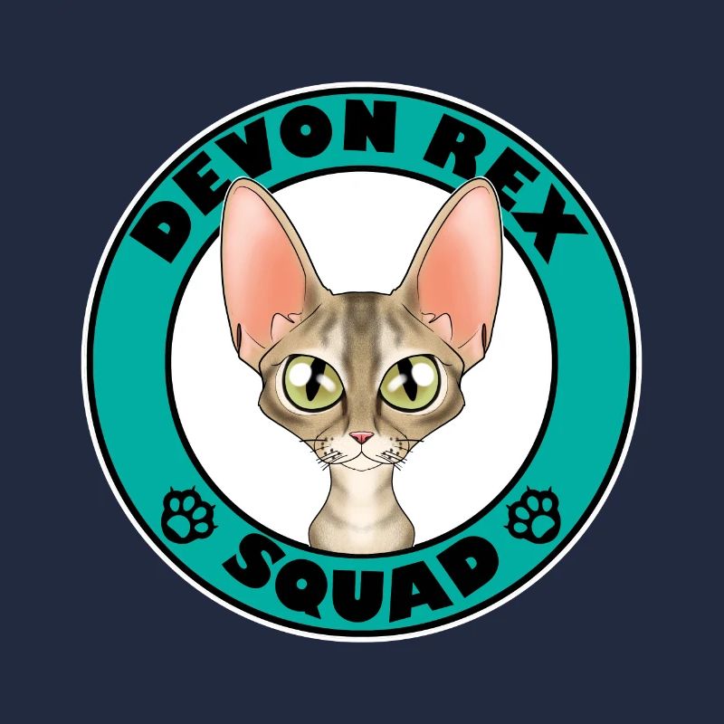 Devon Rex Squad I Cat Lover I Devon Rex Cat