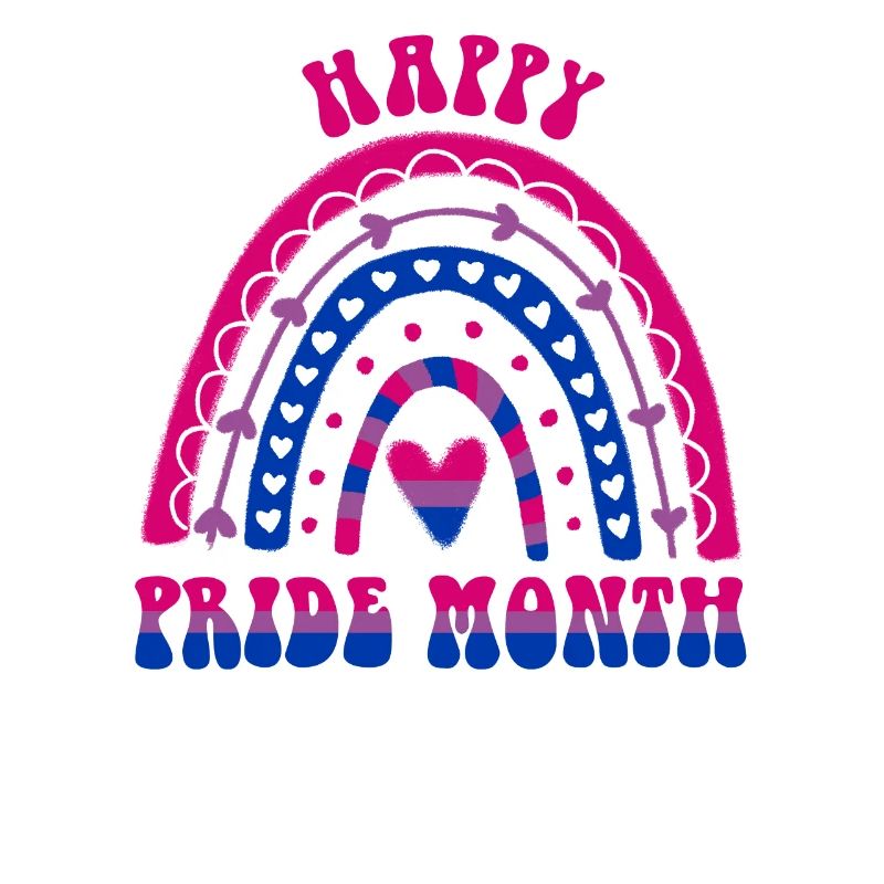Happy Pride Month Bisexual Regenbogen
