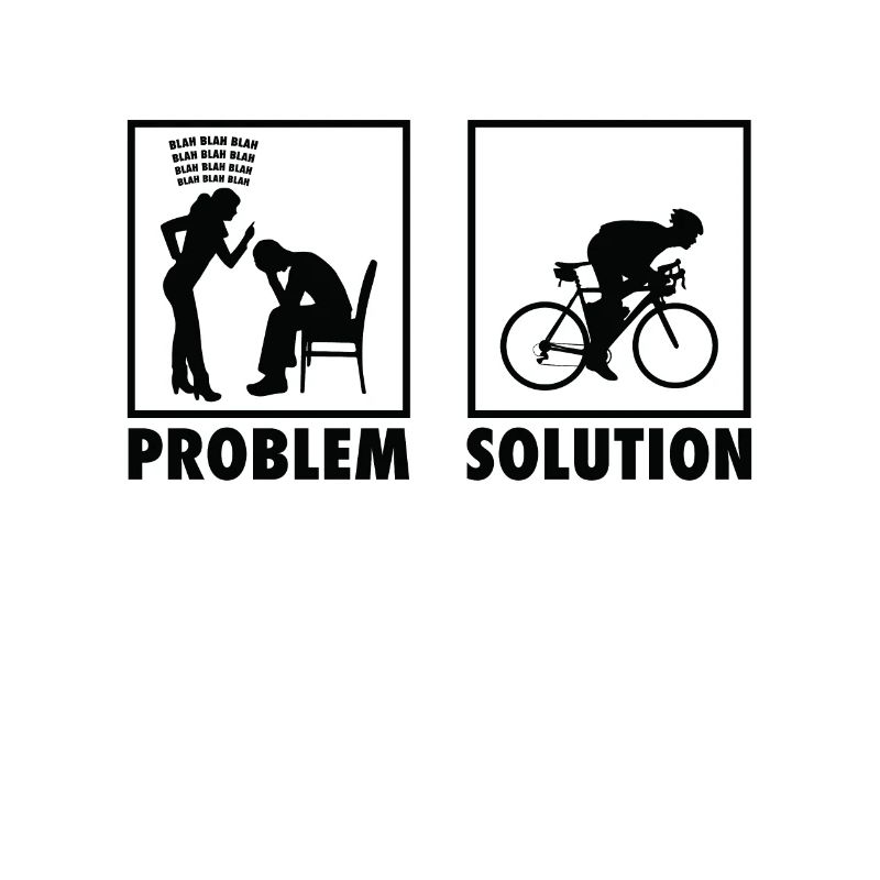 Énoncé du cycliste cycliste à vélo Solution au problème.