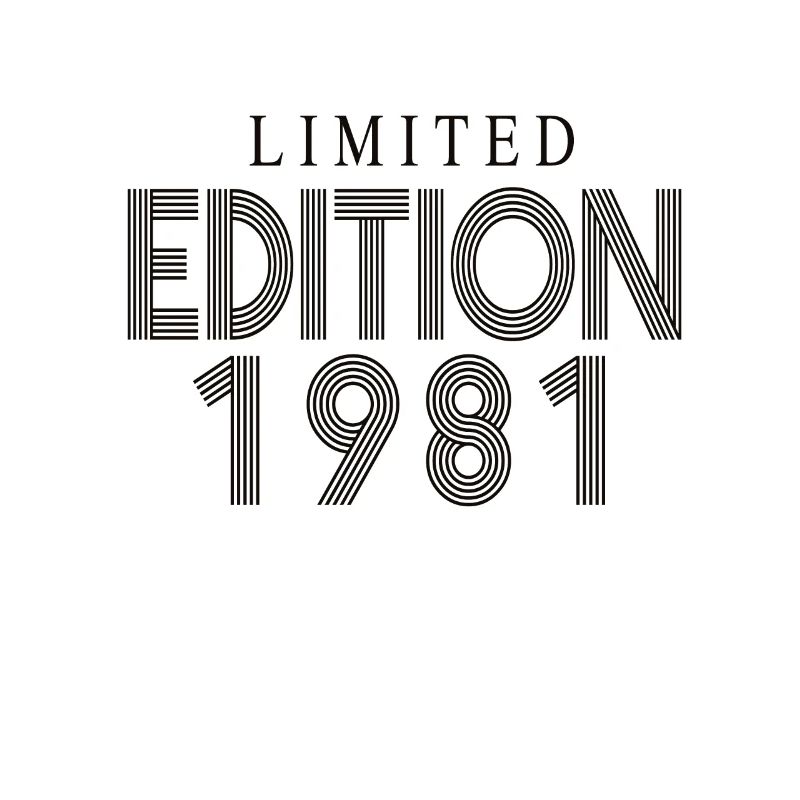 Édition limitée 1981