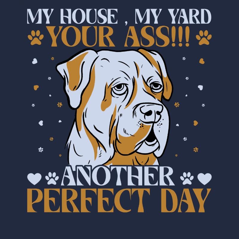 Cane Corso Ma maison Ma Cour