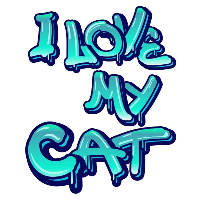 Ich liebe meine Katze