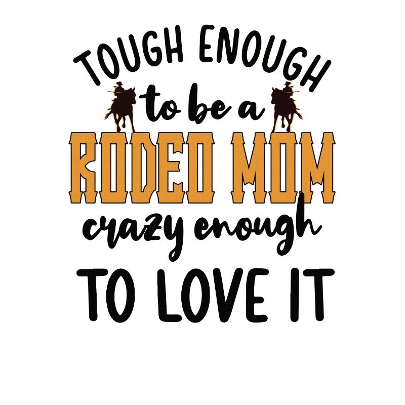 Rodeo Mama Beste Rodeo-Reiter Mutter Geschenk